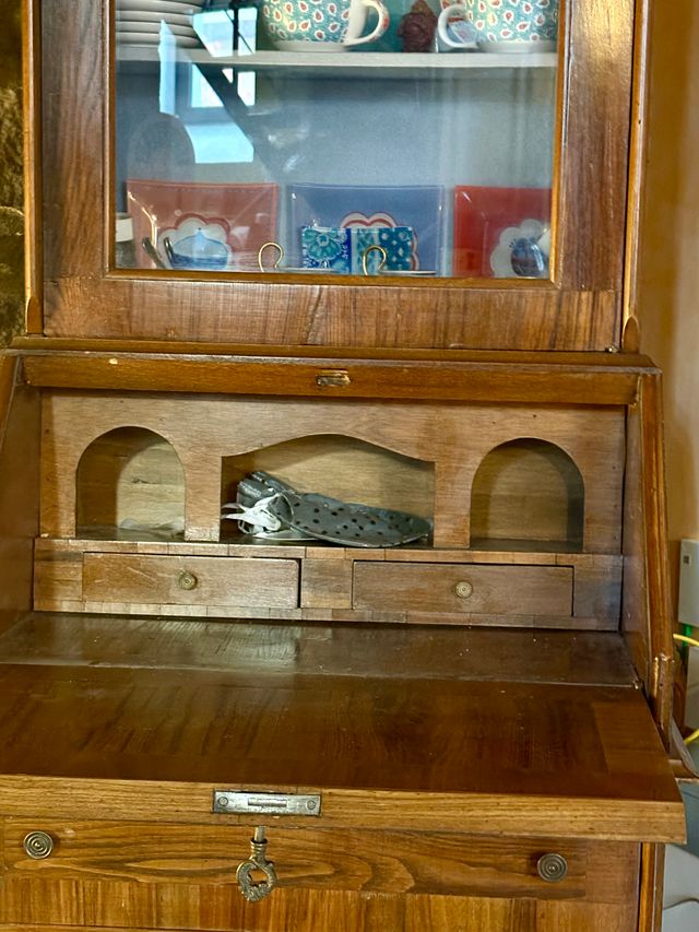 Credenzina Secretaire Toscana Legno