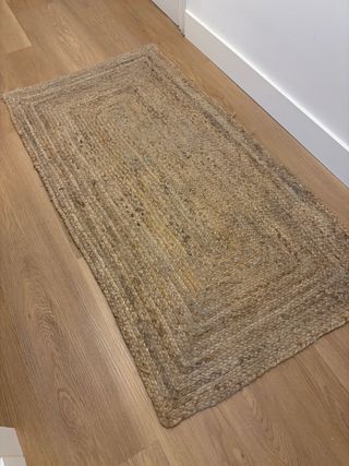Tappeto rettangolare in juta