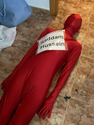 Disfraz saddam hussein