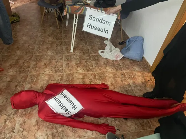 Disfraz saddam hussein