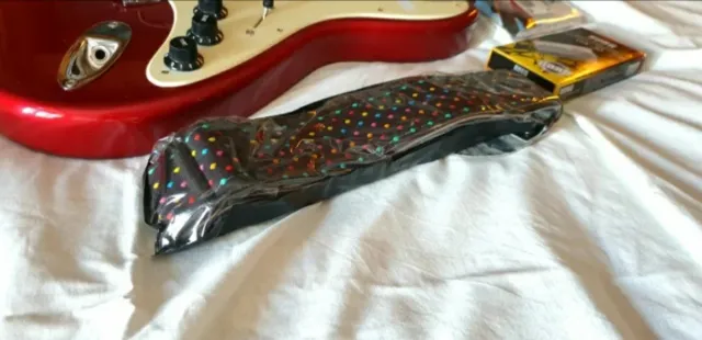 Guitarra Eléctrica Roja Stix + Funda