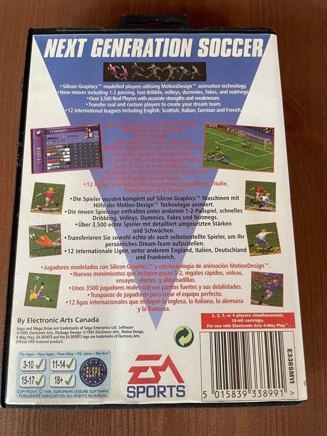 FIFA 96 Mega Drive