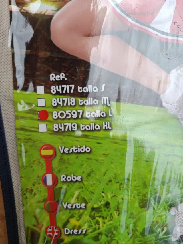 Disfraz Animadora USA Talla M