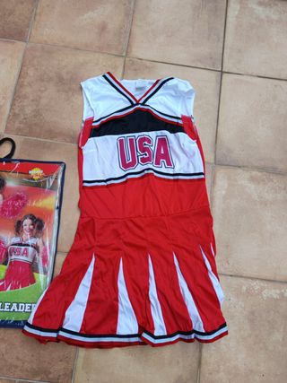 Disfraz Animadora USA Talla M