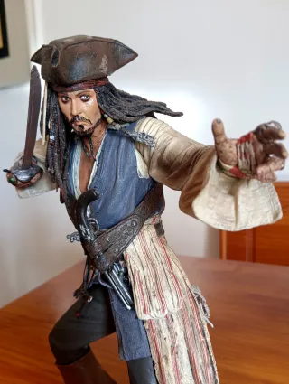 Figuras 1/6 Jack Sparrow y Leonidas
