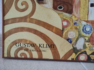 Cuadro poster Gustav Klimt El Beso