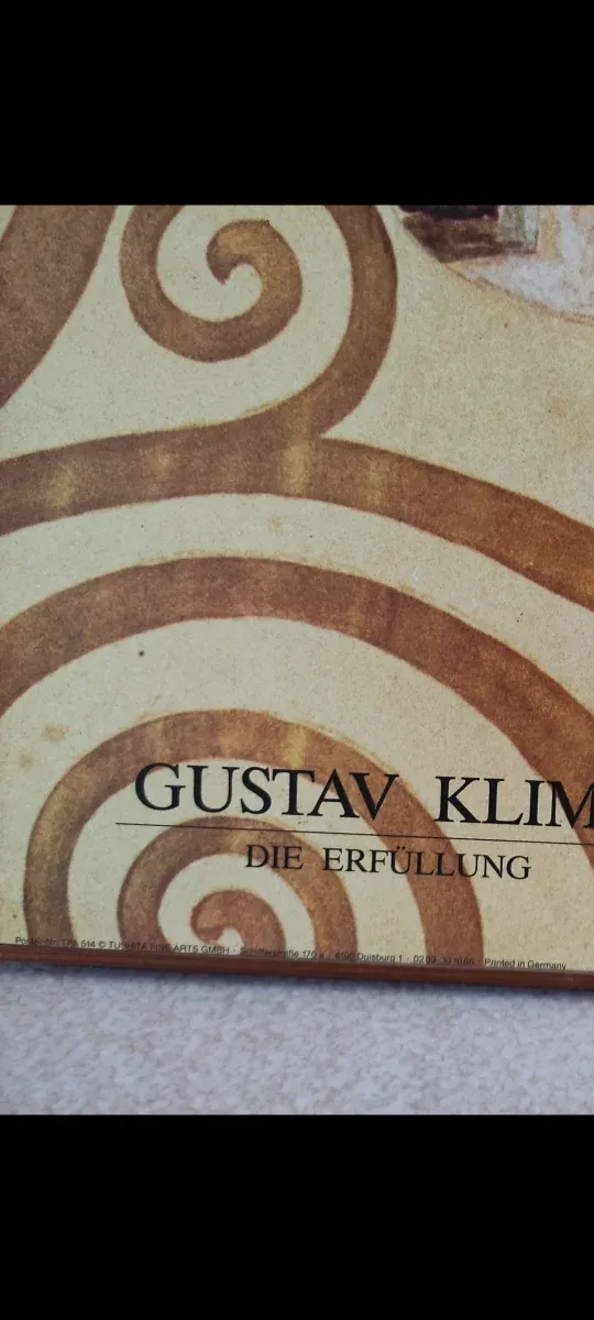 Cuadro poster Gustav Klimt El Beso