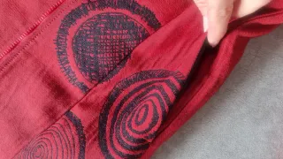 Abrigo Desigual Rojo