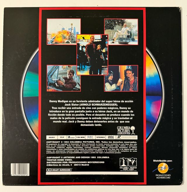 Disco Laser Hero de Última Ação (1993)
