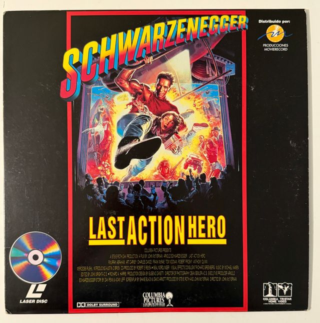 Disco Laser Hero de Última Ação (1993)