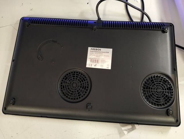 Arebos AR-HE-IK3500 3500W Placa de Indução Dupla