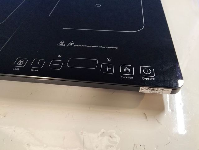 Arebos AR-HE-IK3500 3500W Placa de Indução Dupla