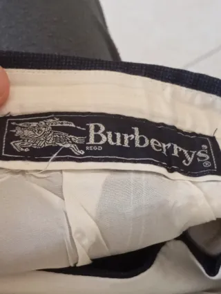 Pantaloni eleganti Burberrys neri