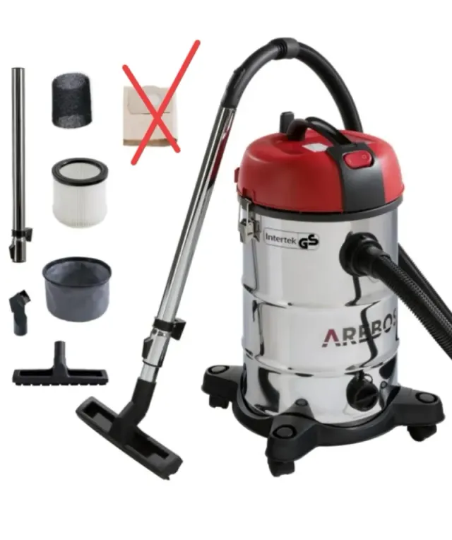 Aspirador Industrial Arebos 1800W 30L