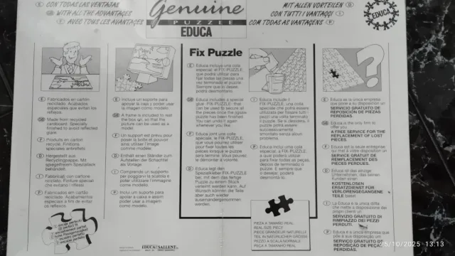 Puzzle 1500 Piezas Educa Paisaje Montaña