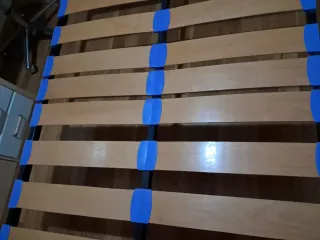 Somier lamas haya tubo reforzado