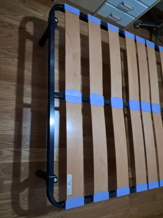 Somier lamas haya tubo reforzado