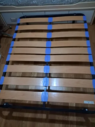 Somier lamas haya tubo reforzado