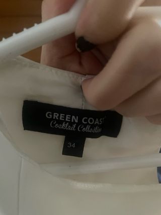 Blusa elegante blanca