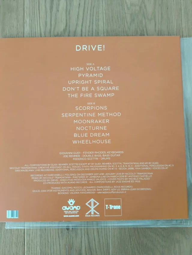 Vinile Drive!, Drive