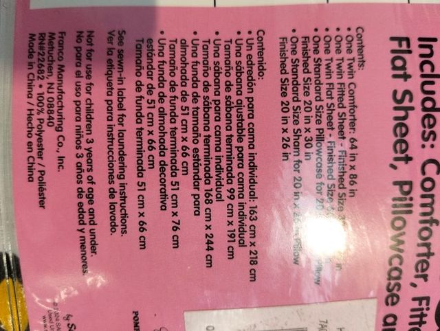 Conjunto de edredons e lençóis Hello Kitty & Friends 