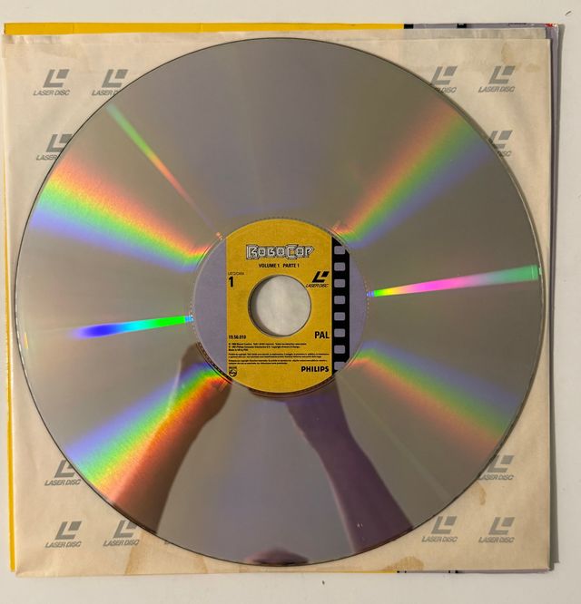 Disco Laser Robocop Volume 1 Parte 1 PAL