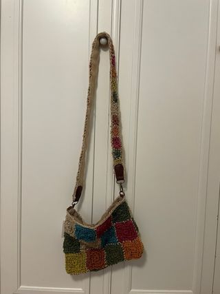 Bolso de hombro patchwork multicolor TIENDA LOCAL