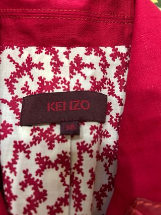 Chaqueta Fucsia Kenzo Talla 38