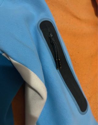 Conjunto Nike Tech Fleece Azul y Blanco