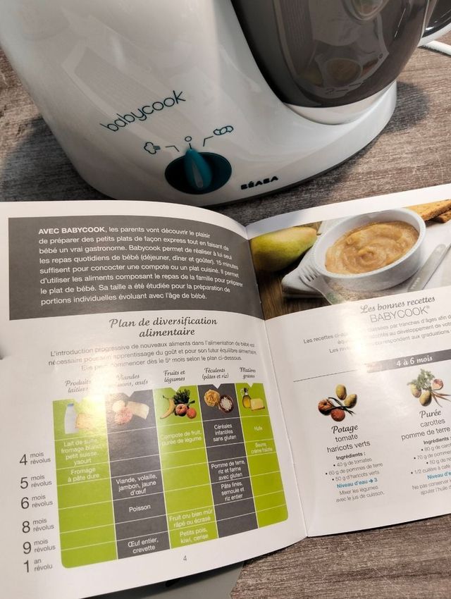 BÉABA Babycook Original, Processador de Alimentos para Bebé