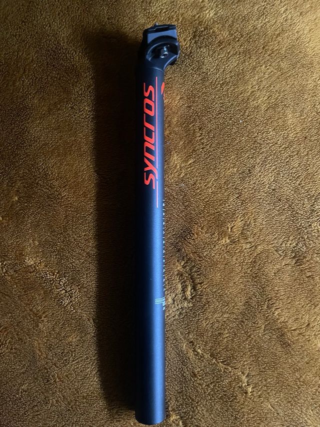 Tija Syncros FL25 MTB Negra/ Naranja