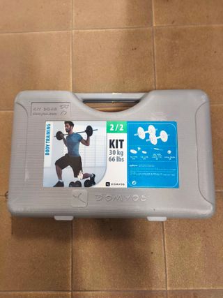 Kit Pesas Domyos 30kg