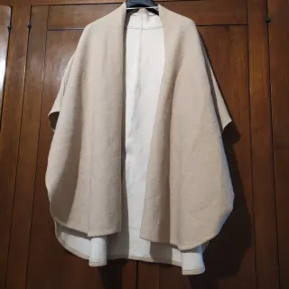 Mantella Mango Beige Taglia Unica