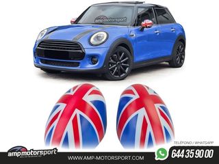 CARCASAS DE ESPEJOS PARA MINI F54 F55 F56 F57 TIPO UNION JACK
