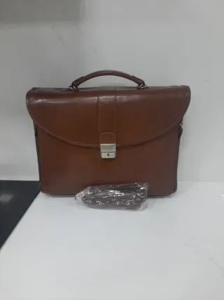 Maletín Piel Ejecutivo/Médico Marrón