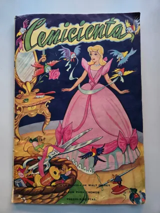 Cromos sueltos Cenicienta FHER Disney