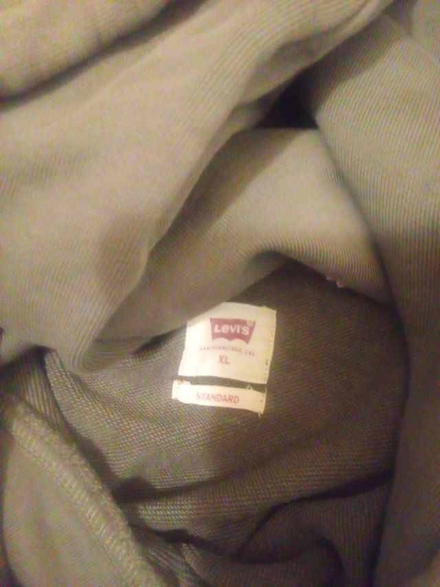 Felpa Levi's Uomo Verde Taglia XL