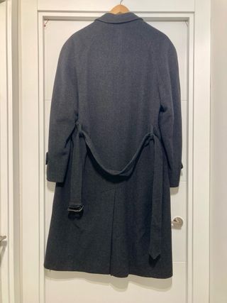 Abrigo Caballero Vintage Gris