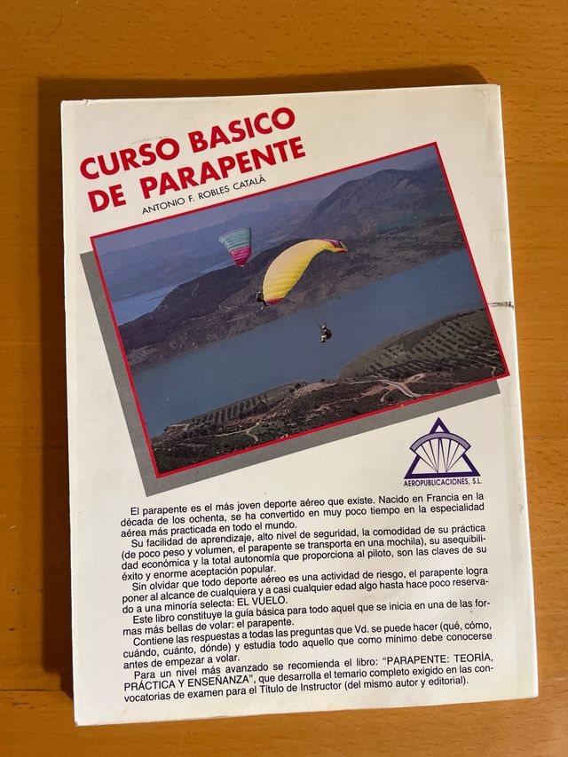 Curso Básico de Parapente - Antonio F. Robles Cata