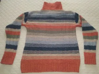 Jersey lana cuello abotonado Talla M