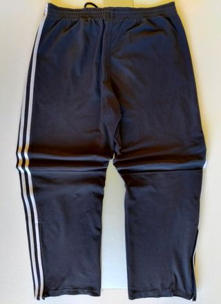 Pantalón Deportivo Adidas XL Vintage Ancho Negro 