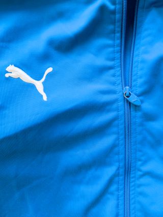 Felpa PUMA blu con zip