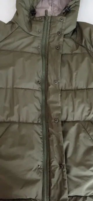 Chaqueta parka chico verde oliva