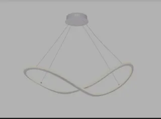 Lampadario LED moderno Infinity bianco