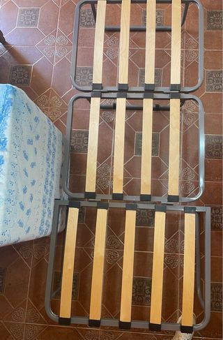 Cama Plegable con Colchón Nuevo