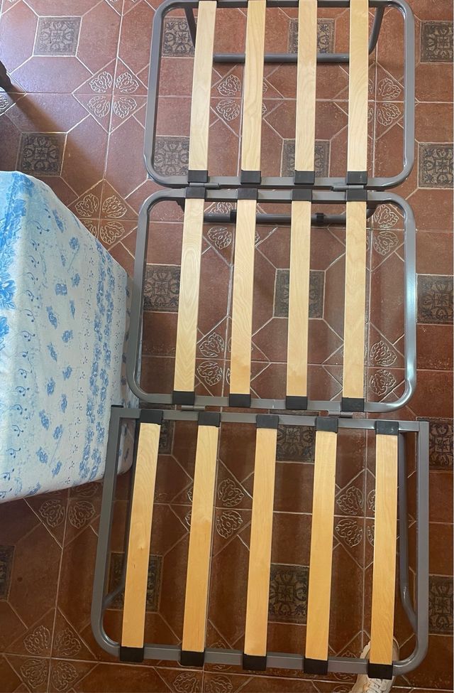 Cama Plegable con Colchón Nuevo