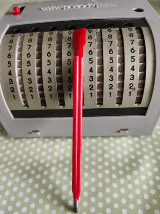 Calcolatrice Addizionatrice Italiana Vintage