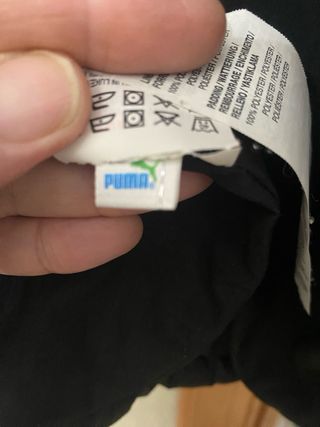 Piumino Puma nero donna/ragazza