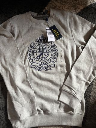 Sudadera Polo Ralph Lauren Gris Talla S