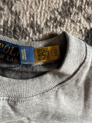 Sudadera Polo Ralph Lauren Gris Talla S